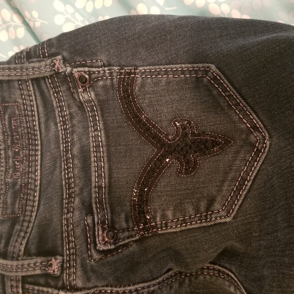 Rock Revival, Dark Super Skinny Jean's, size 26